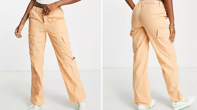 Asos Design 00s Low Rise Cargo Pants Asos Design 00s Low Rise Cargo Pants