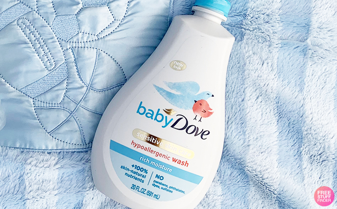 Baby Dove Sensitive Skin Care Body Lotion For Delicate Baby Skin Rich Moisture
