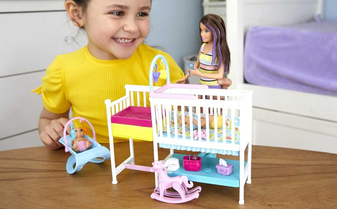 Barbie Skipper Babysitters Inc Dolls Playset
