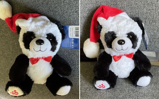 Beary Merry Buddies North Pole Panda Stuffed Animal