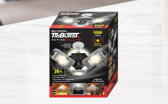 Triburst garage 2024 light