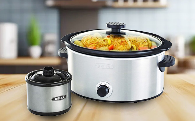 Bella Slow Cooker with Dipper $19.99 Shipped