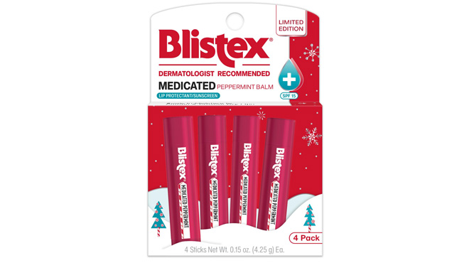 Blistex Medicated Peppermint Lip Moisturizer Balm
