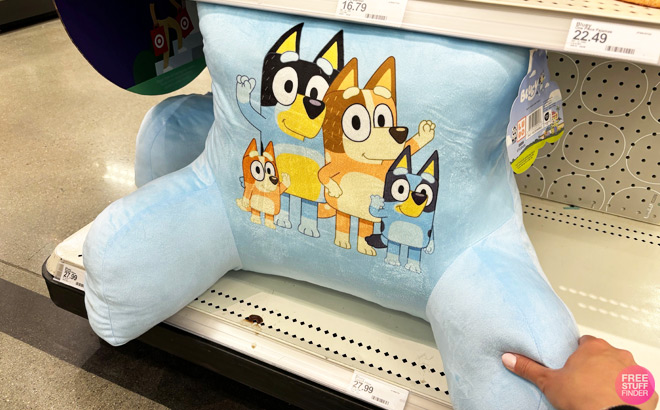 Bluey Kids Bedrest Pillow
