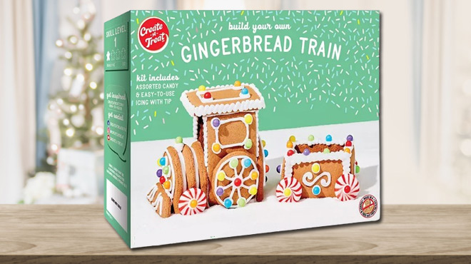 Build Your Own Gingerbread Train Kit Build Your Own Gingerbread Train Kit