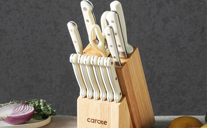 Carote 14 Piece Knife Set Carote 14 Piece Knife Set
