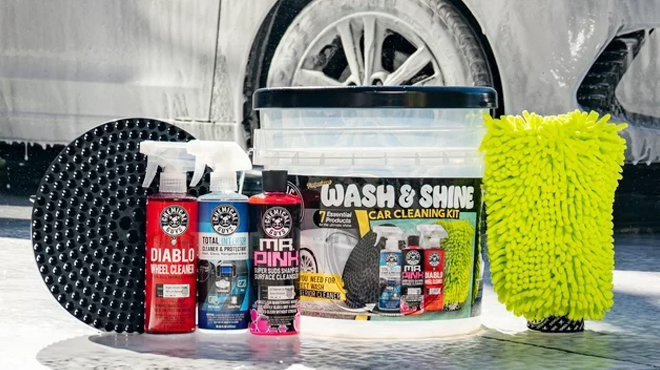 Chemical Guys Professional Wash Shine Car Cleaning Kit 7 Piece
