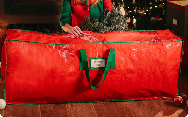 Christmas Tree Storage Bag Stores 7 5 Foot Artificial Xmas Holiday Tree