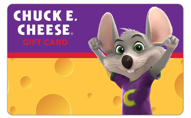 Chuck E Cheese eGift Card