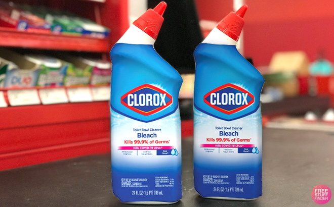 Clorox Toilet Bowl Cleaner Clinging Bleach Gels