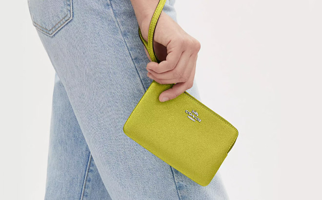 Coach Outlet Corner Zip Wristlet 2 Coach Outlet Corner Zip Wristlet 2