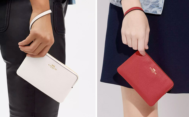 Coach Outlet Corner Zip Wristlet Coach Outlet Corner Zip Wristlet