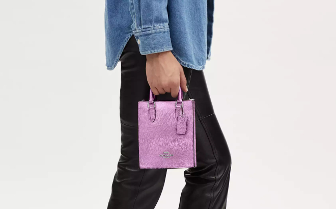 Coach Outlet North South Mini Tote