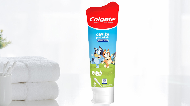 Colgate Kids Cavity Protection Toothpaste Bluey Kids