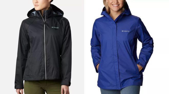 Columbia Womens Switchback Jacket and Womens Arcadia Rain Jacket