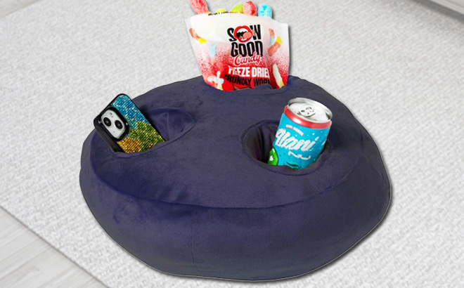 Couch Cup Holder Pillow
