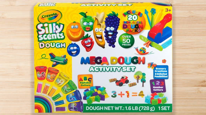 Crayola Silly Scents Mega Dough Activity Set