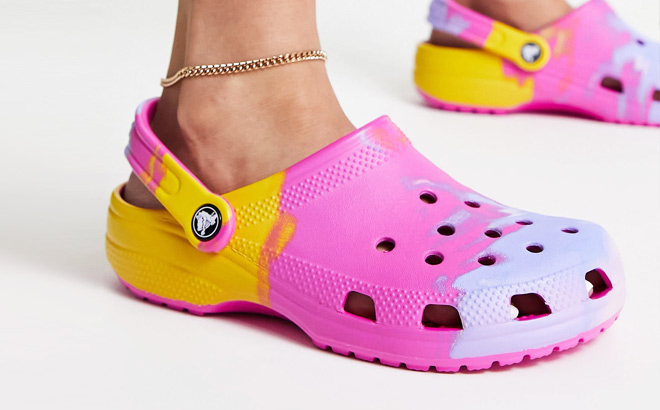 Ombre crocs adults cheap