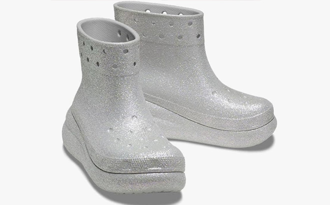 Crocs Adult Crush Glitter Boot Rain