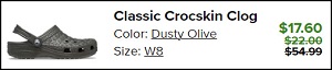 Crocs Classic Crocskin Clog Checkout