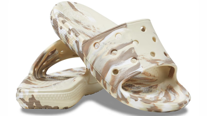 Crocs Classic Marbled Slide