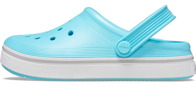 Crocs toddler clogs in Neptune Color on White Background Crocs toddler clogs in Neptune Color on White Background