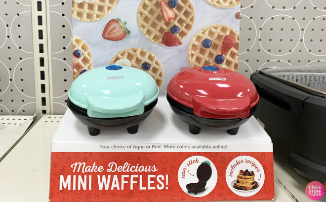 Dash Mini Waffle Makers 1