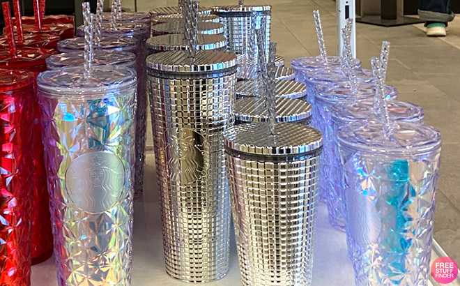 Different Colors of Starbucks Cold Cups
