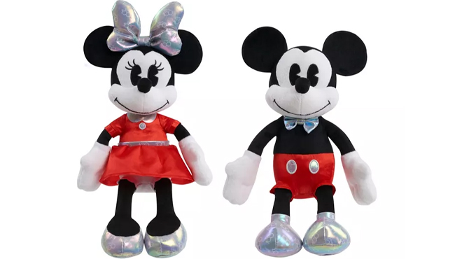 Disney 100 Years of Wonder Macys Mickey Minnie Mouse Plush Stuffed Animal