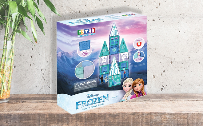 Disney Frozen Castle Magnetic Tiles Building Set by Tytan Toys