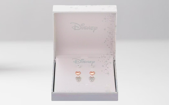 Disney Two Tone Earrings Set