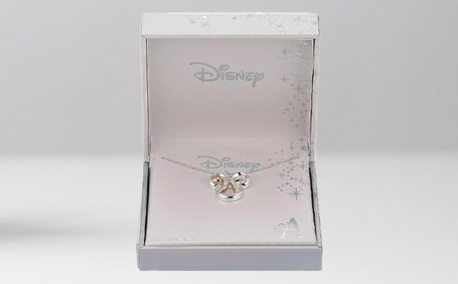 Disneys Mickey Mouse Two Tone Necklace