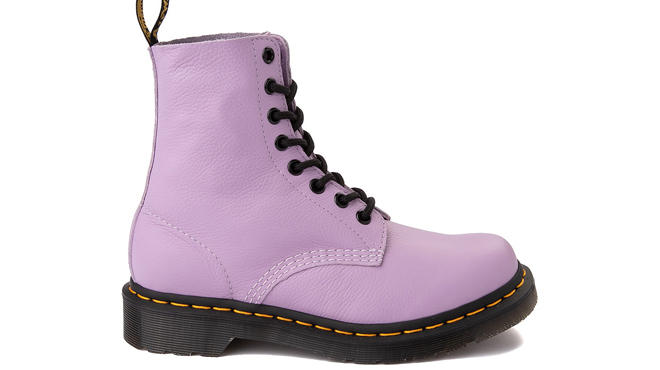 Dr Martens Womens 1460 Pascal 8 Eye Boot Lilac