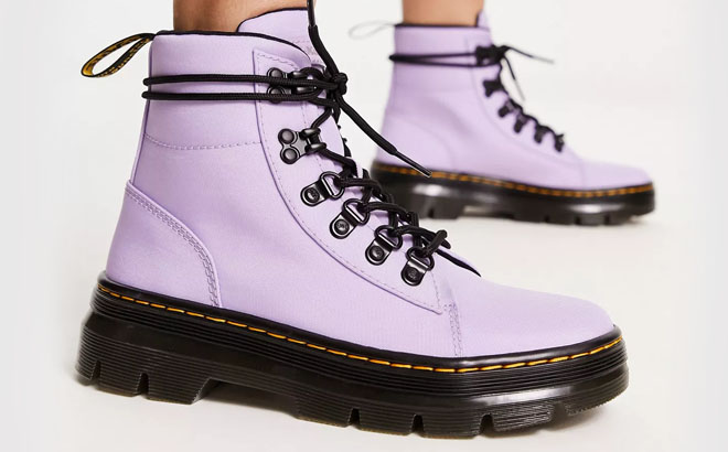 Dr Martens Womens Combs Nylon Boots