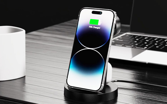 ETEPEHI 3 in 1 Charging Station for iPhone