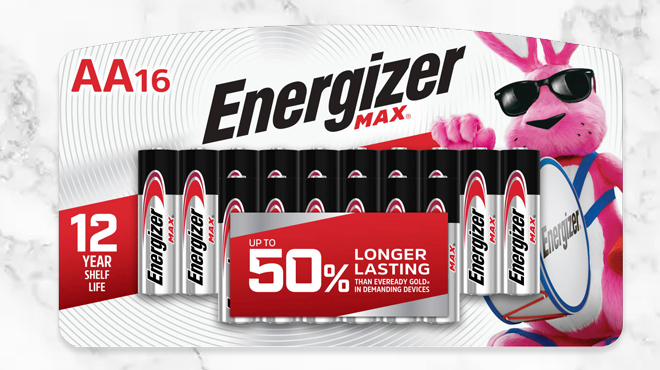 Energizer Batteries AA 16 Pack