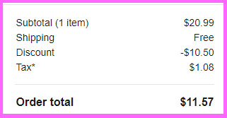 Final Price Breakdown for Bondi Sands Self Tanning Foam Final Price Breakdown for Bondi Sands Self Tanning Foam