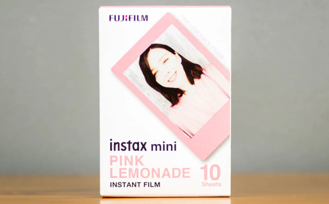 Fujifilm Instax Mini 10 Pack Pink Lemonade Film