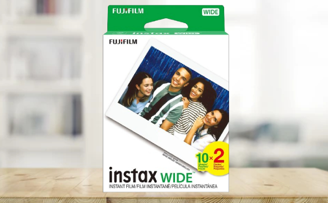 Fujifilm Instax Wide Film 20 Pack
