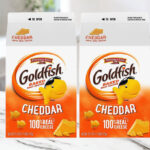 Goldfish Cheddar Crackers 27 3 Ounce Two Cartons