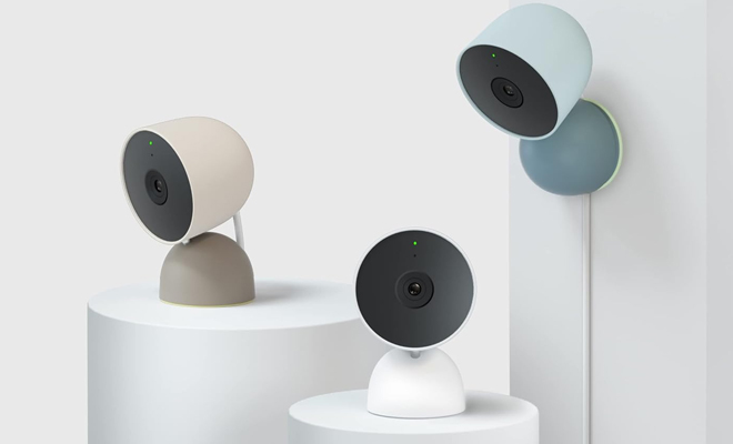 Google Nest Security Wired Cam 2nd Generation in the Color Linen