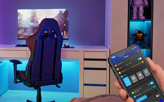 Govee 16 4 Foot Color Changing LED Strip Lights Govee 16 4 Foot Color Changing LED Strip Lights