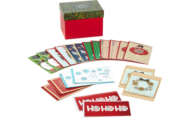 Hallmark Boxed Handmade Christmas Greeting Cards