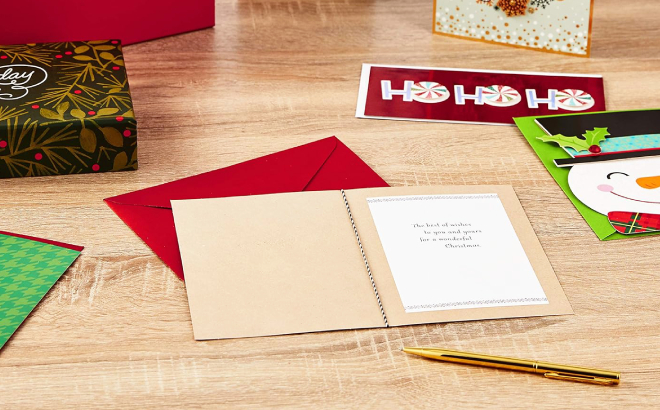 Hallmark Handmade Christmas Greeting Card with Envelope