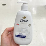 Hand Holding Dove Beauty Advanced Care Hand Wash Deep Moisture at Target