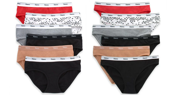 Hanes Originals Womens Hipster Underwear and Bikini Underwear