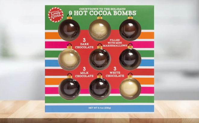 Holiday Hot Cocoa Bombs 9 Piece Set
