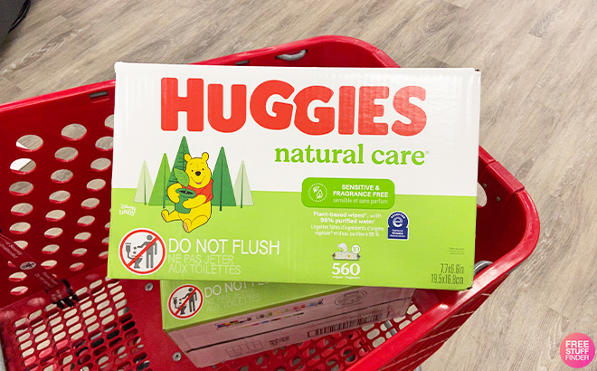 Huggies Natural Care Baby Wipes 560 Counrt