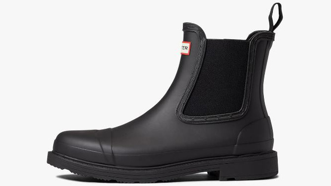 Hunter Womens Commando Chelsea Boots