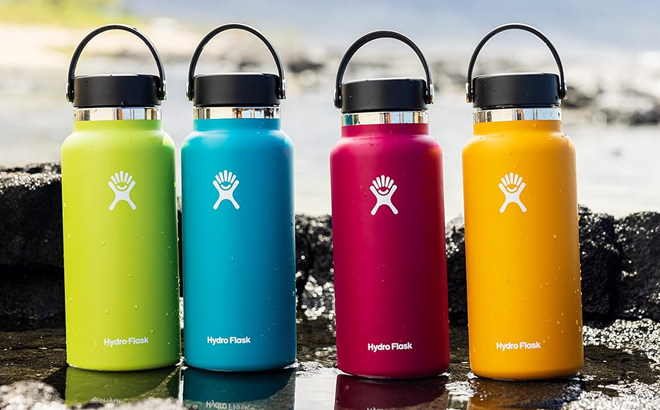 Hydro Flask 32 oz Wide Mouth Bottle - Stone